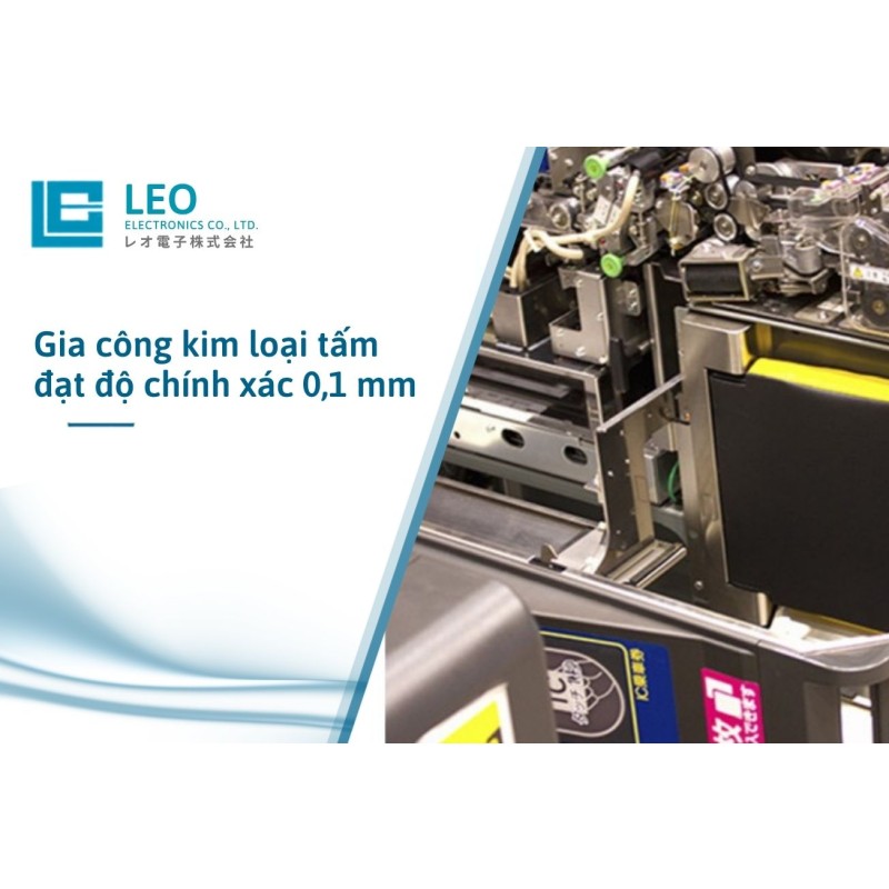 Gia công kim loại tấm đạt độ chính xác 0,1 mm | Nhà máy tại Việt Nam